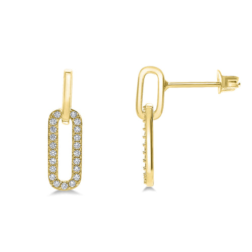 Elongated Drop Earring