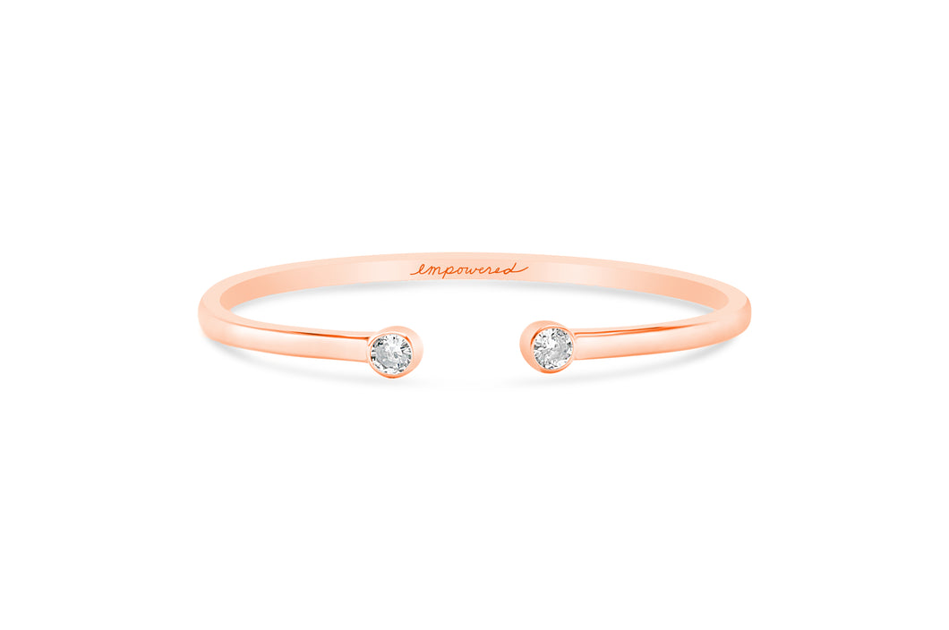Empowered Bezel Cuff