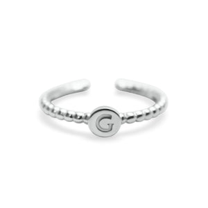 Love Letters Droplet Ring - G